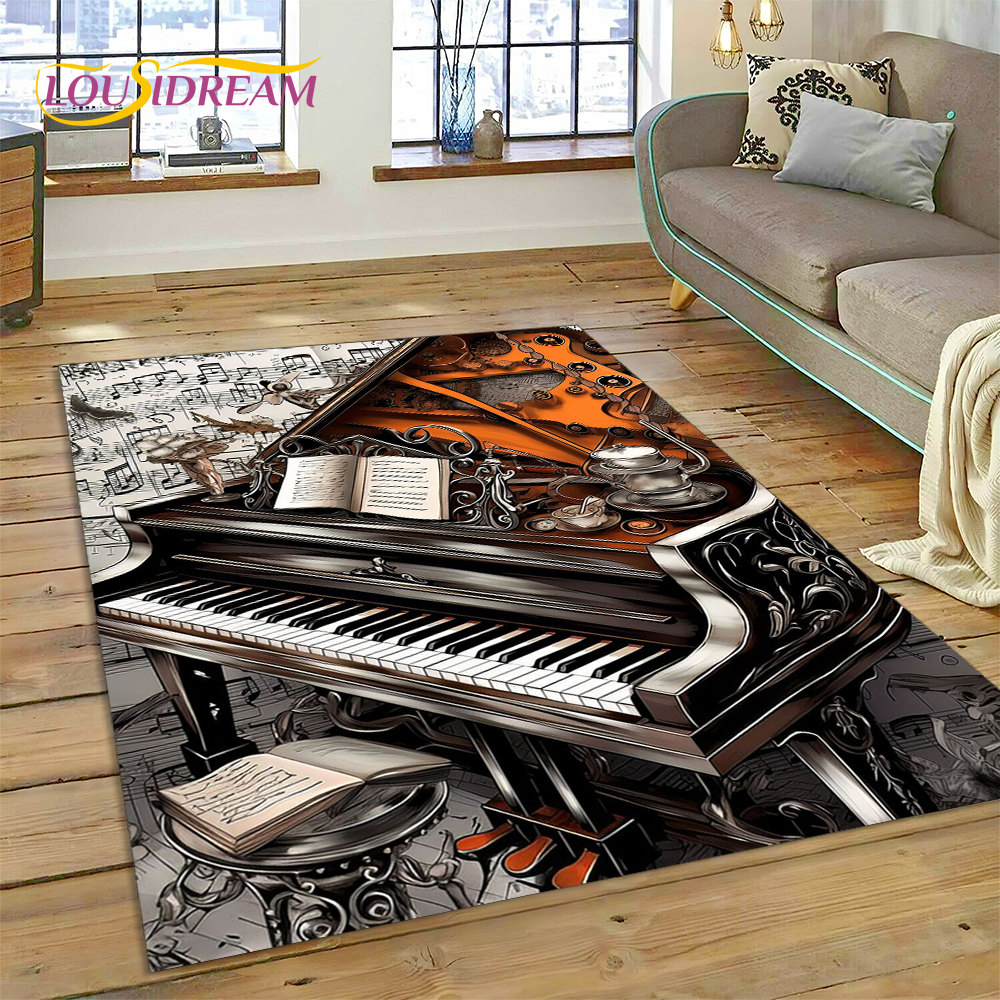 Musical Instrument Online - 3D Piano Key Music Instrument Cartoon