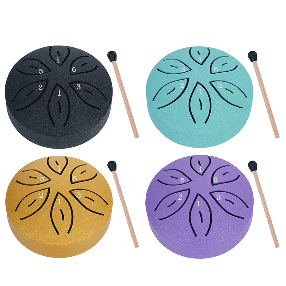 Musical Instrument Drum - 3 Inches 6 Notes Rain Drum