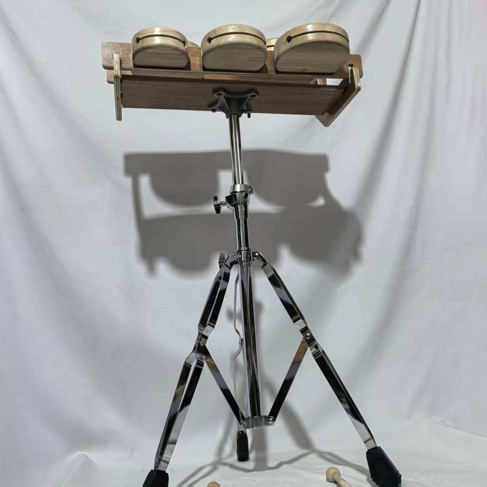 Musical Instrument Clapper - Professional Percussion Block Solid Hardwood Rhythm