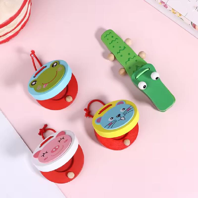 Musical Instrument Clapper - Educational Toys For Children Kids Cartoon