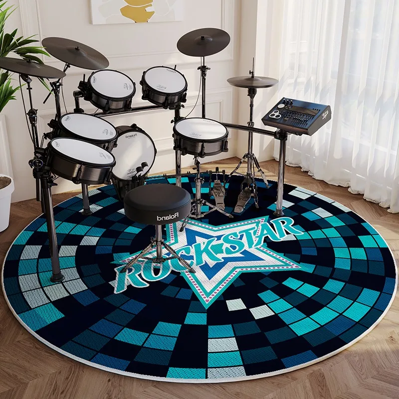 Round Living Room Carpet Drum  - Musical Instrument Online ulasan dan harga