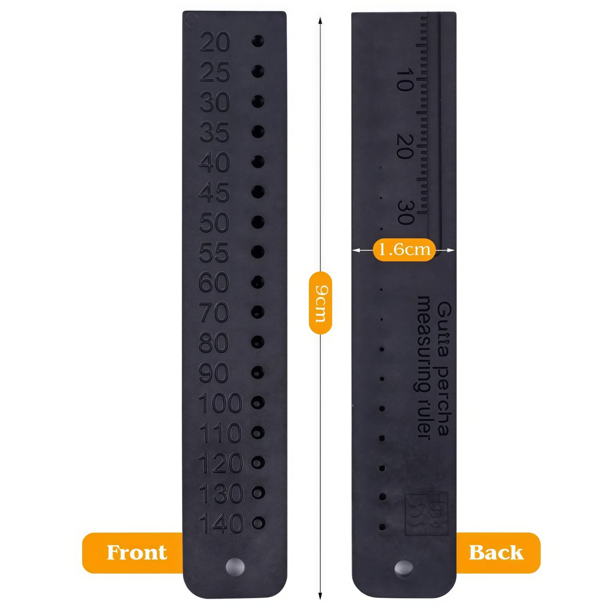 1 Dental Endo Ruler Dental Gau - Musical Instrument Vector ulasan dan harga