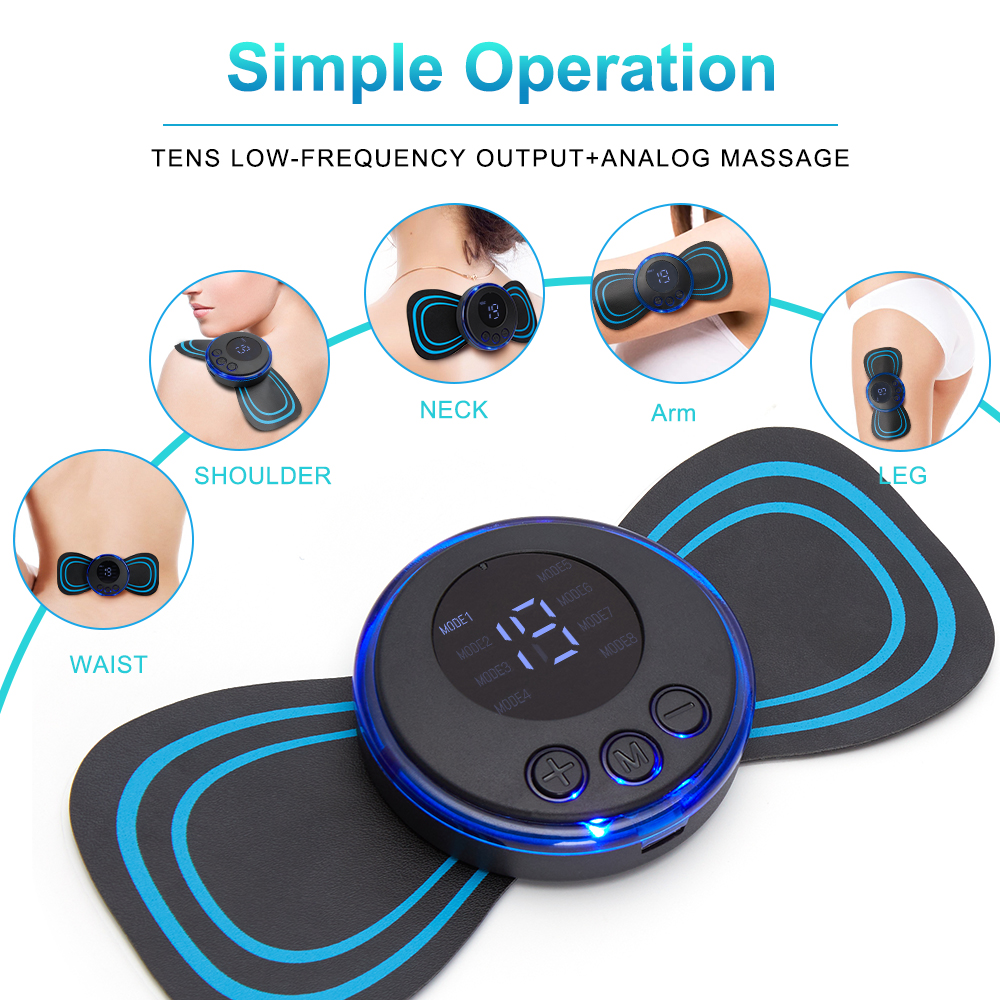 Mini Massage Patches with 8 Ma - Vibraslap Percussion ulasan dan harga