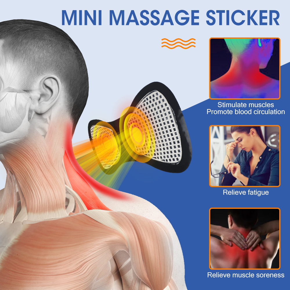 Mini Massage Patches with 8 Ma - Vibraslap Percussion ulasan dan harga