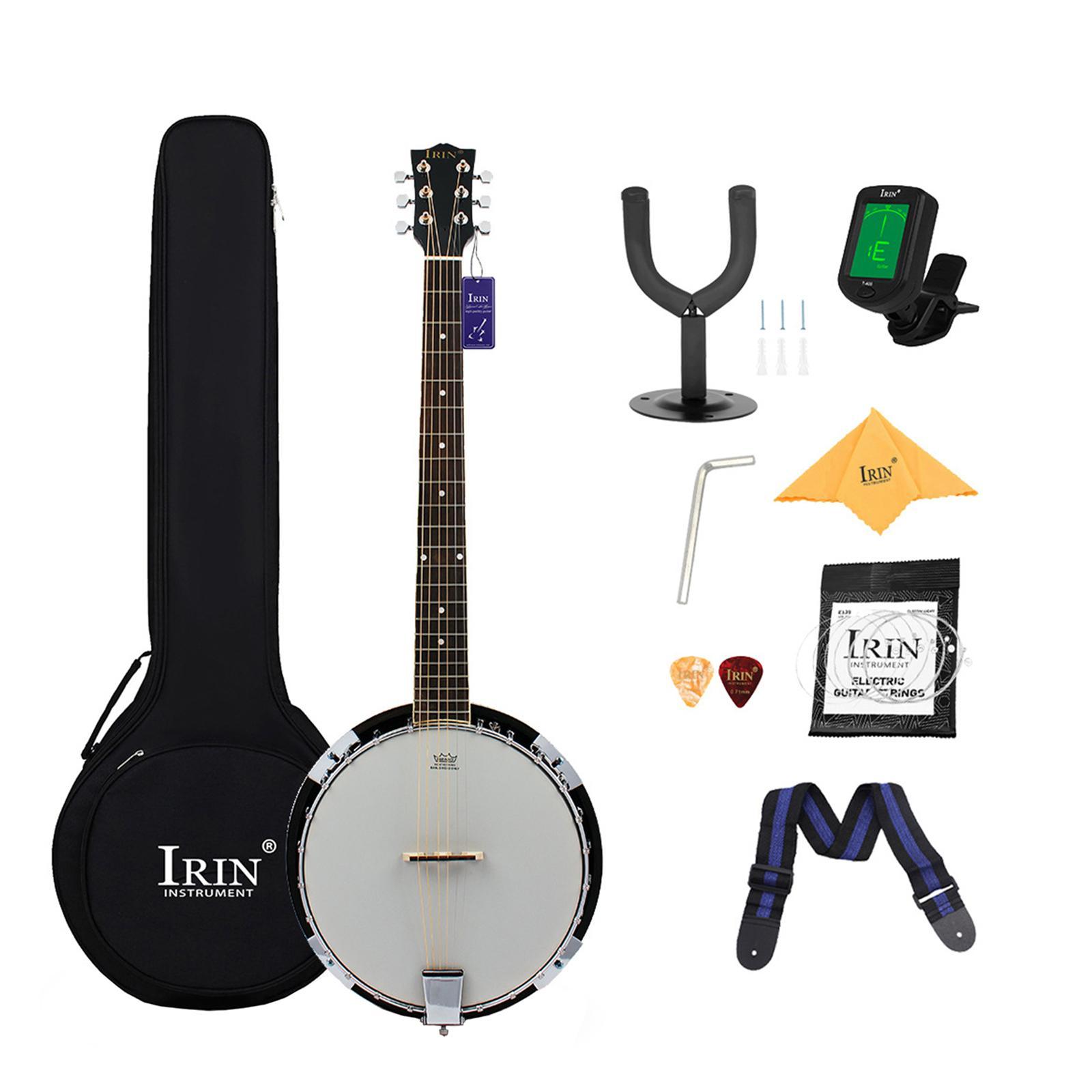 36.61inch Banjo with Carry Bag - Musical Instrument Banjo ulasan dan harga