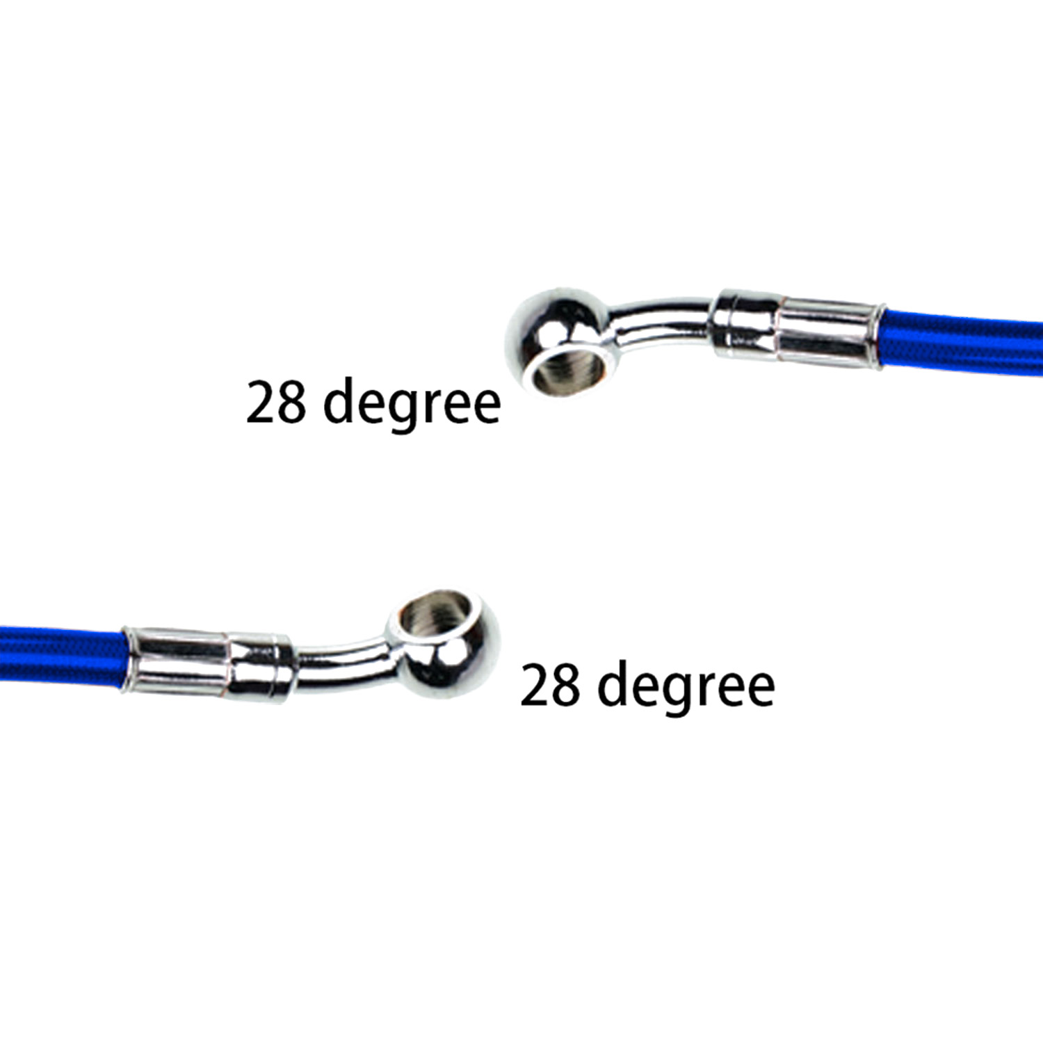 Blue 400mm-2200mm Brake Hose H - Musical Instrument Banjo ulasan dan harga
