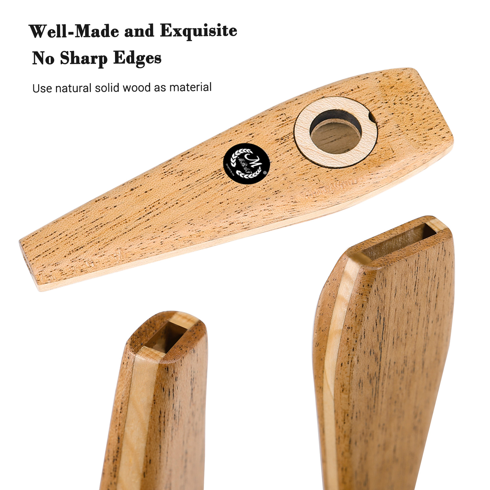 Wooden Kazoo Woodwind Instrume - Musical Instrument Easy To Learn For Adults ulasan dan harga
