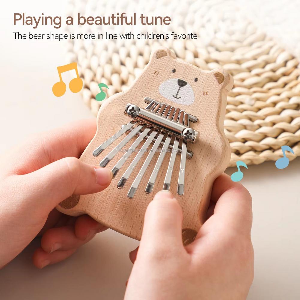 8 Key Mini Kalimba Portable Th - Musical Instrument Piano ulasan dan harga