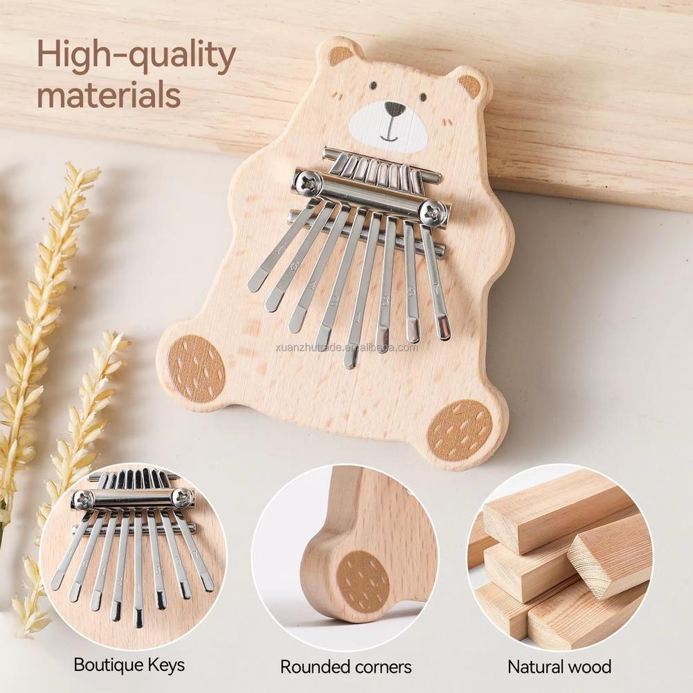 8 Key Mini Kalimba Portable Th - Musical Instrument Piano ulasan dan harga