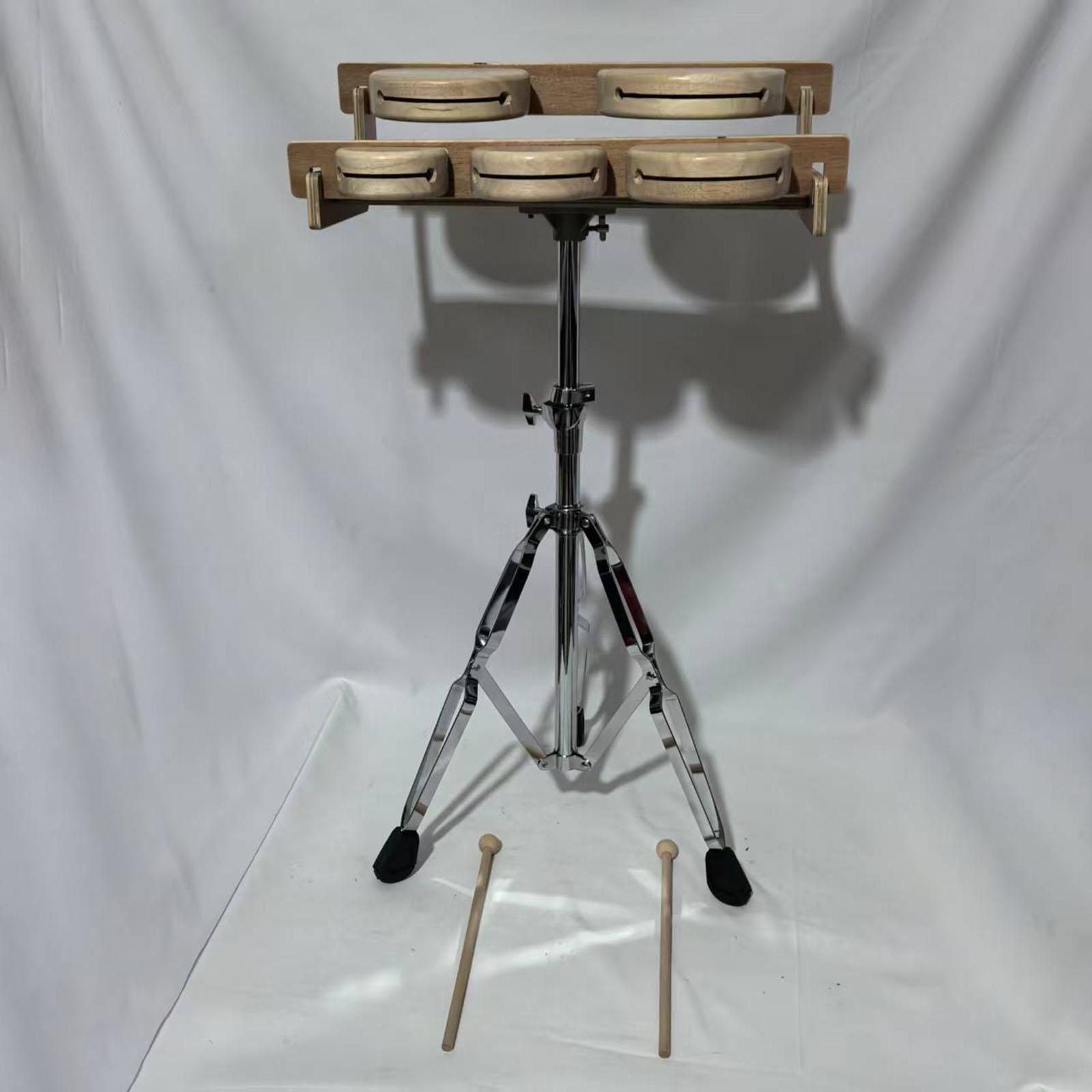 Five Tone Wooden Percussion In - Musical Instrument Clapper ulasan dan harga
