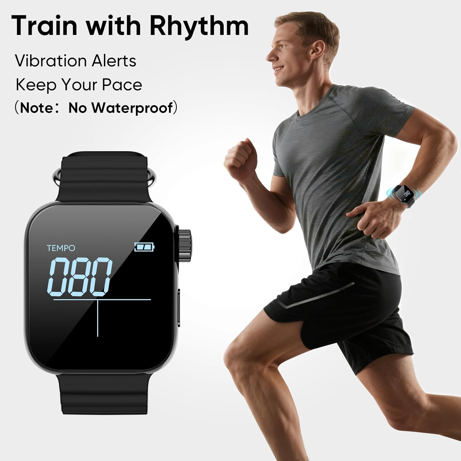 Wearable Vibrating Metronome 4 - Musical Instrument Drum ulasan dan harga