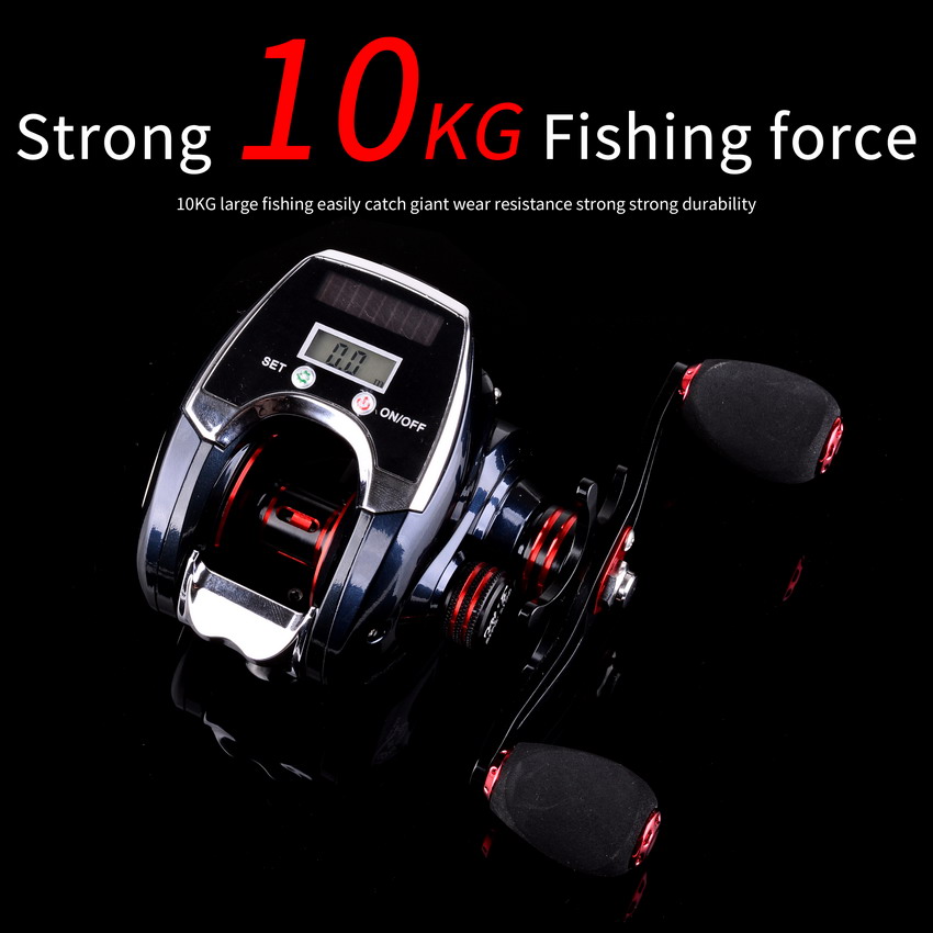 8.0:1 19+1BB Fishing Reel Left - Ocean Drum Wave ulasan dan harga