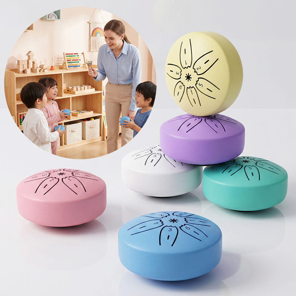 Portable Mini Steel Tongue Dru - Musical Instrument Drum ulasan dan harga