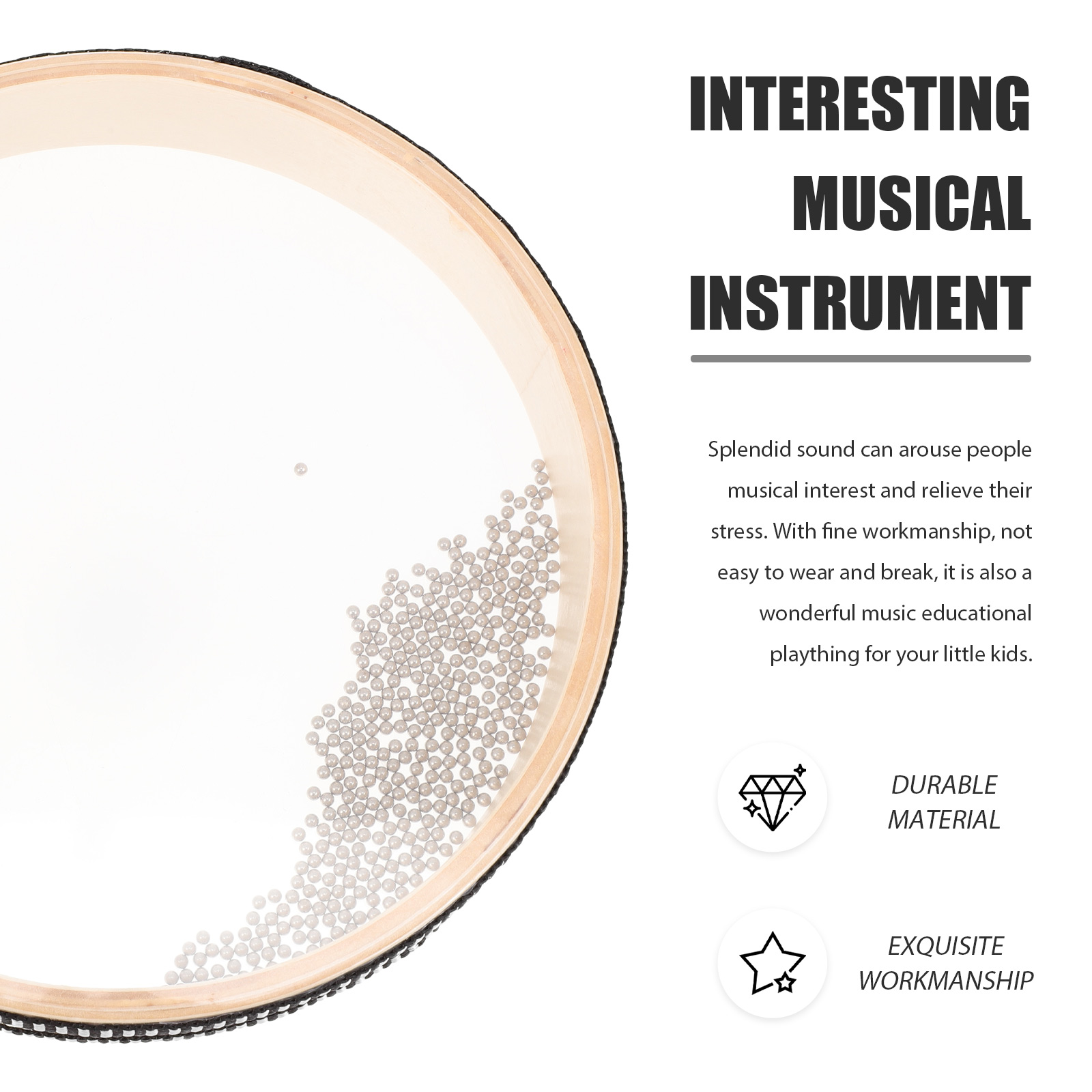 Baby Ocean Wave Bead Hand Drum - Ocean Drum Wave ulasan dan harga