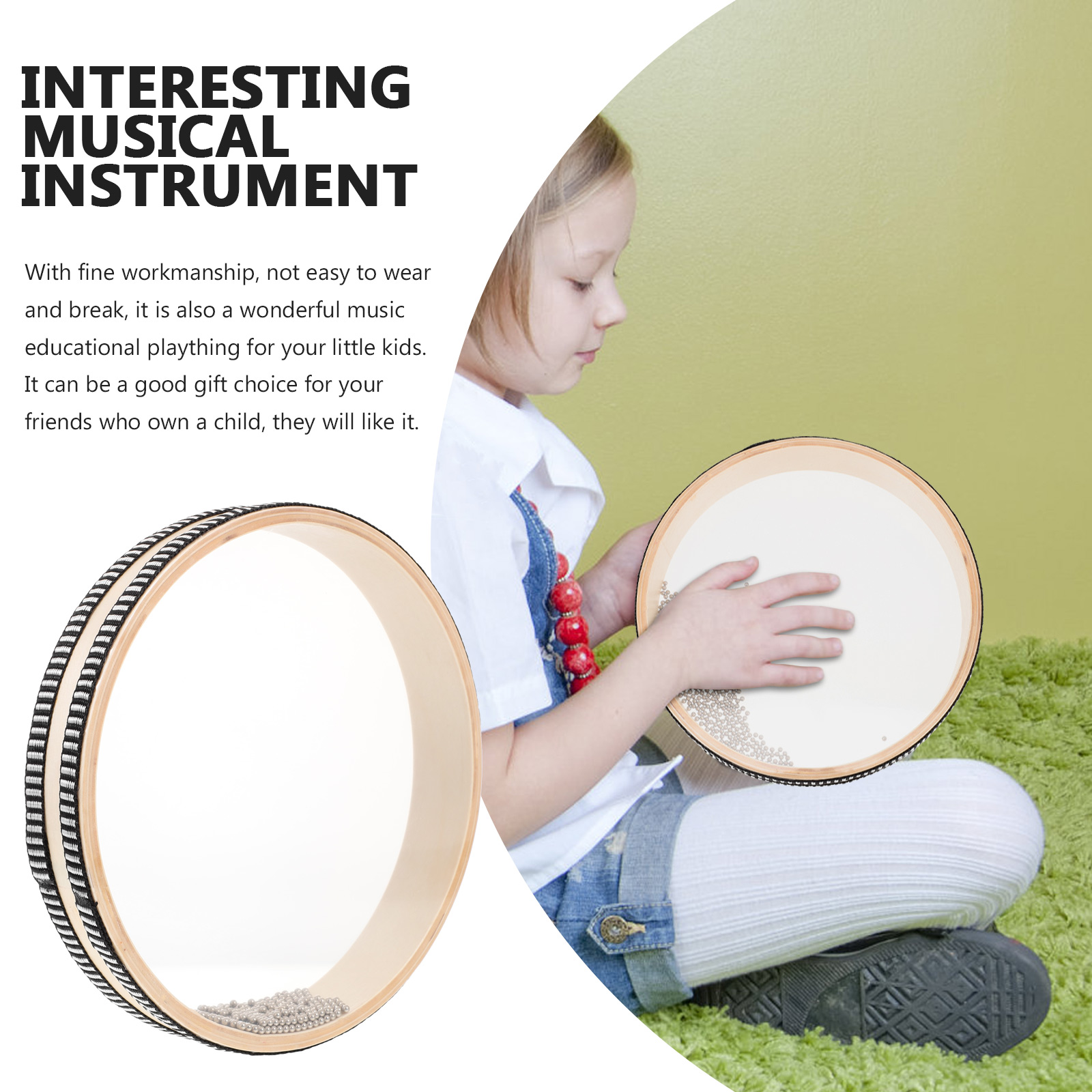 Baby Ocean Wave Bead Hand Drum - Ocean Drum Wave ulasan dan harga