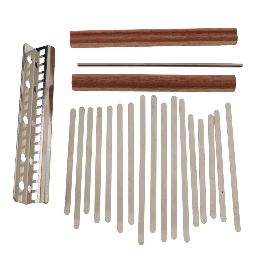 Kalimba 17 Key DIY Parts Kit T - Musical Instrument Piano ulasan dan harga