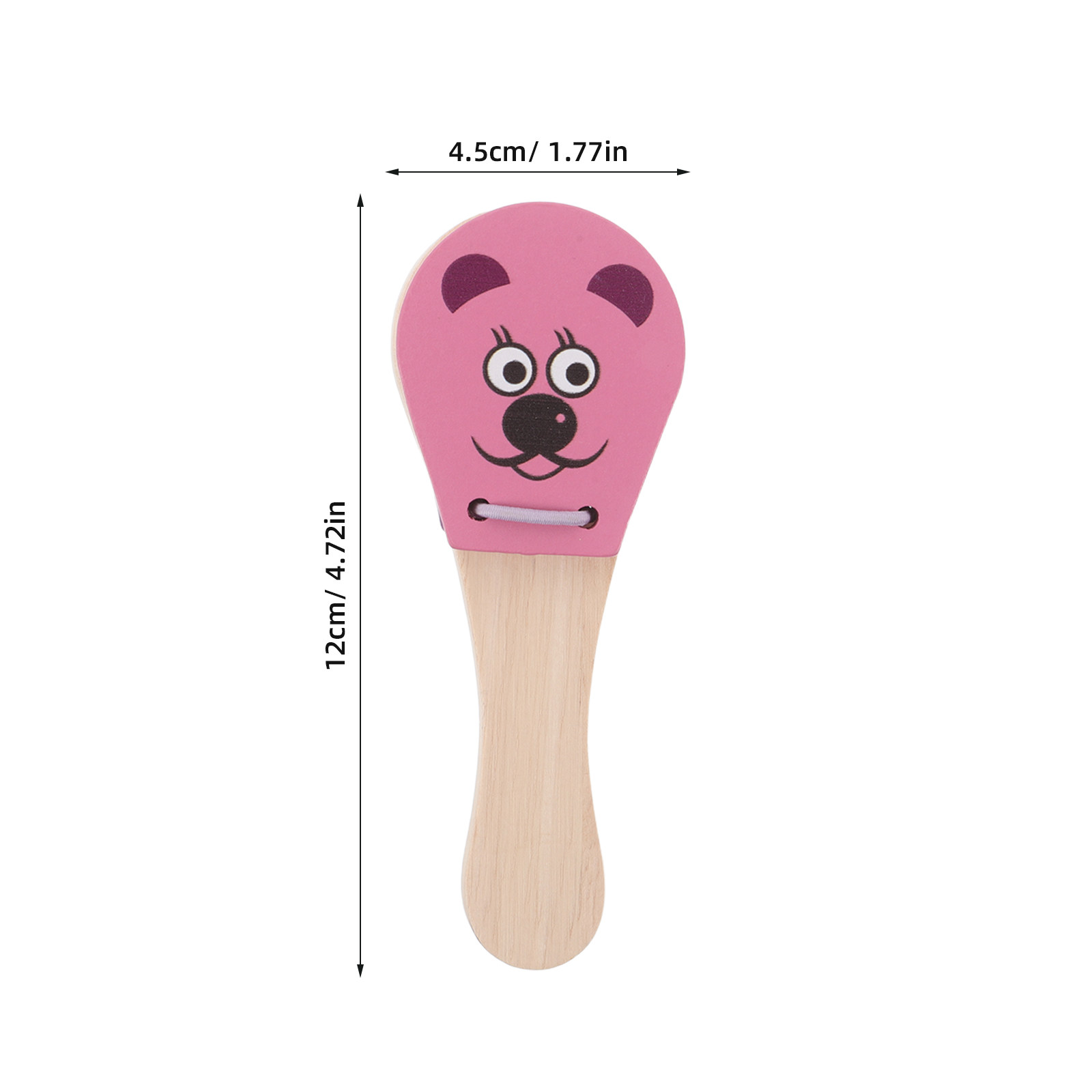 3Pcs Wooden Cartoon Mouse Shak - Musical Instrument Clapper ulasan dan harga