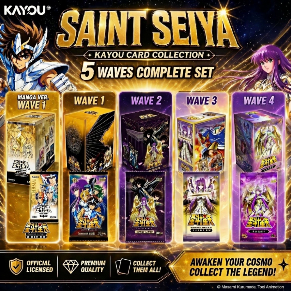 Genuine Kayou Saint Seiya Card - Santoor Music Instrument ulasan dan harga