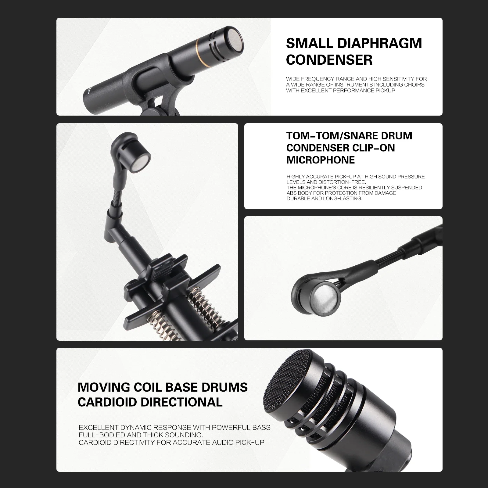 2025 G-MARK GDM8 Music Instrum - Musical Instrument Kit ulasan dan harga