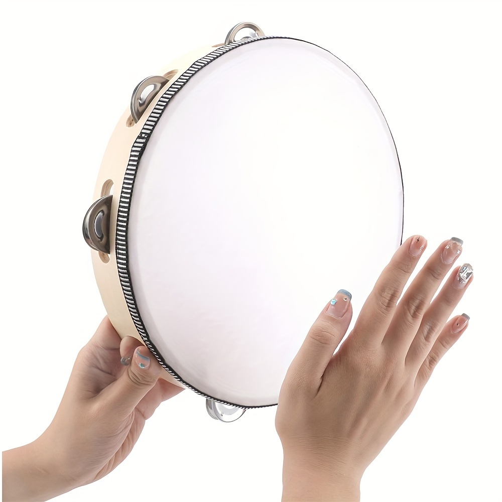 10 inch Wooden Hand Held Drum  - Ocean Drum Wave ulasan dan harga