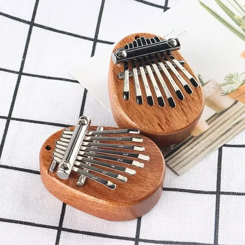 1Pcs Wood Mini Thumb Piano Mus - Musical Instrument Piano ulasan dan harga