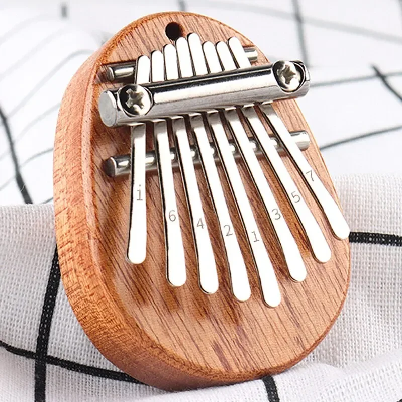 1Pcs Wood Mini Thumb Piano Mus - Musical Instrument Piano ulasan dan harga