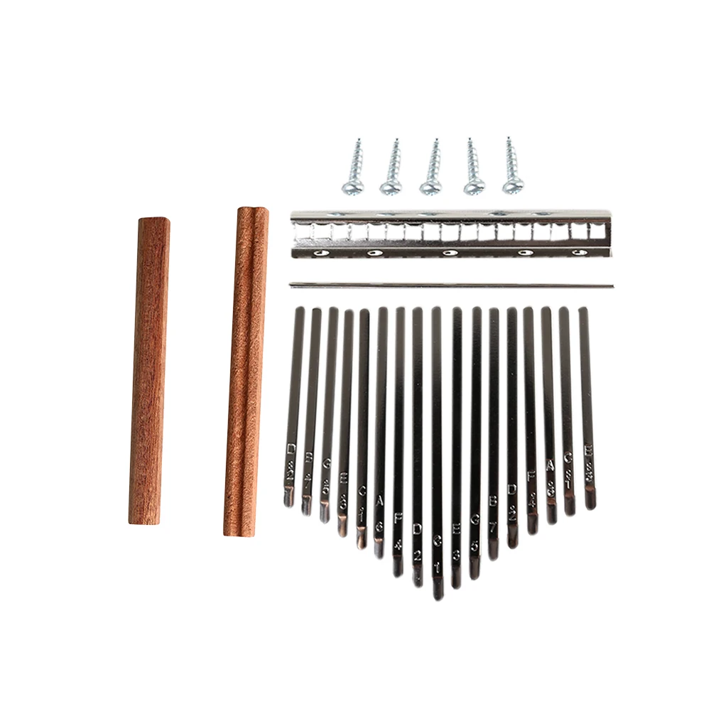 DIY 17 Tone Kalimba Keys Tines - Musical Instrument Piano ulasan dan harga