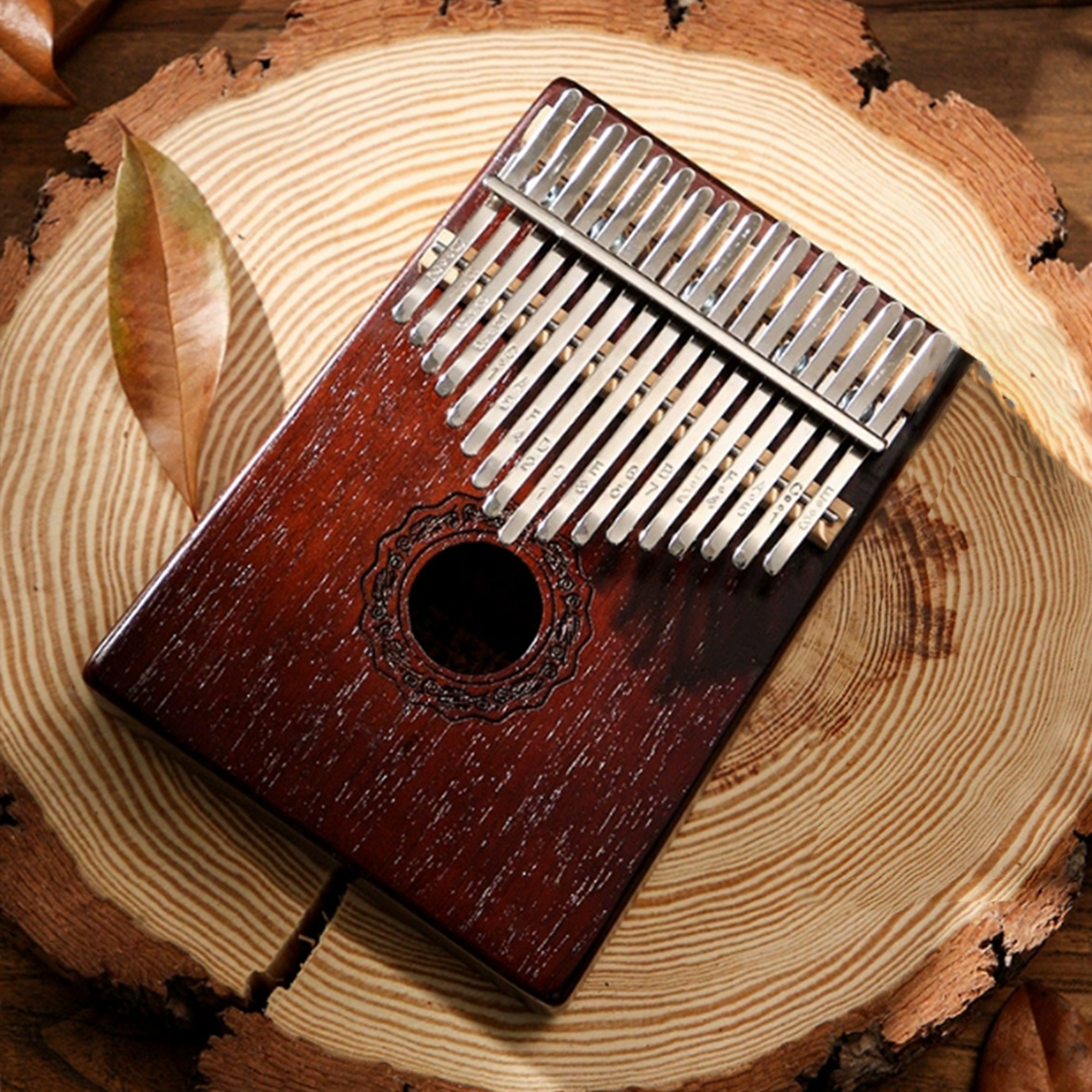 17 Key Portable Kalimba Thumb  - Musical Instrument Easy To Learn For Adults ulasan dan harga