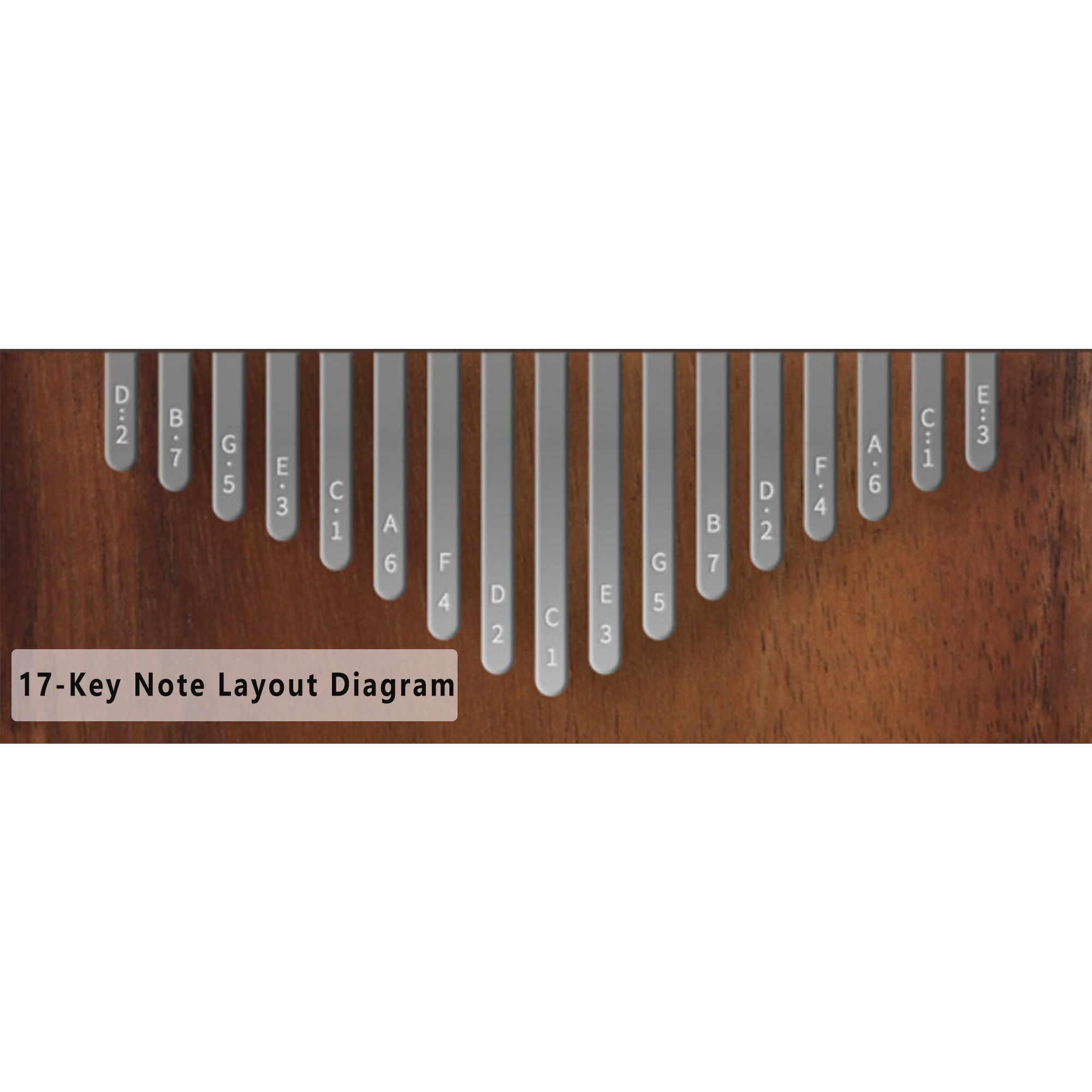 17 Key Portable Kalimba Thumb  - Musical Instrument Easy To Learn For Adults ulasan dan harga