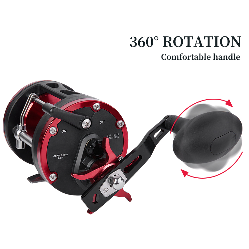 BILLINGS Trolling Drum Reel 33 - Ocean Drum Wave ulasan dan harga