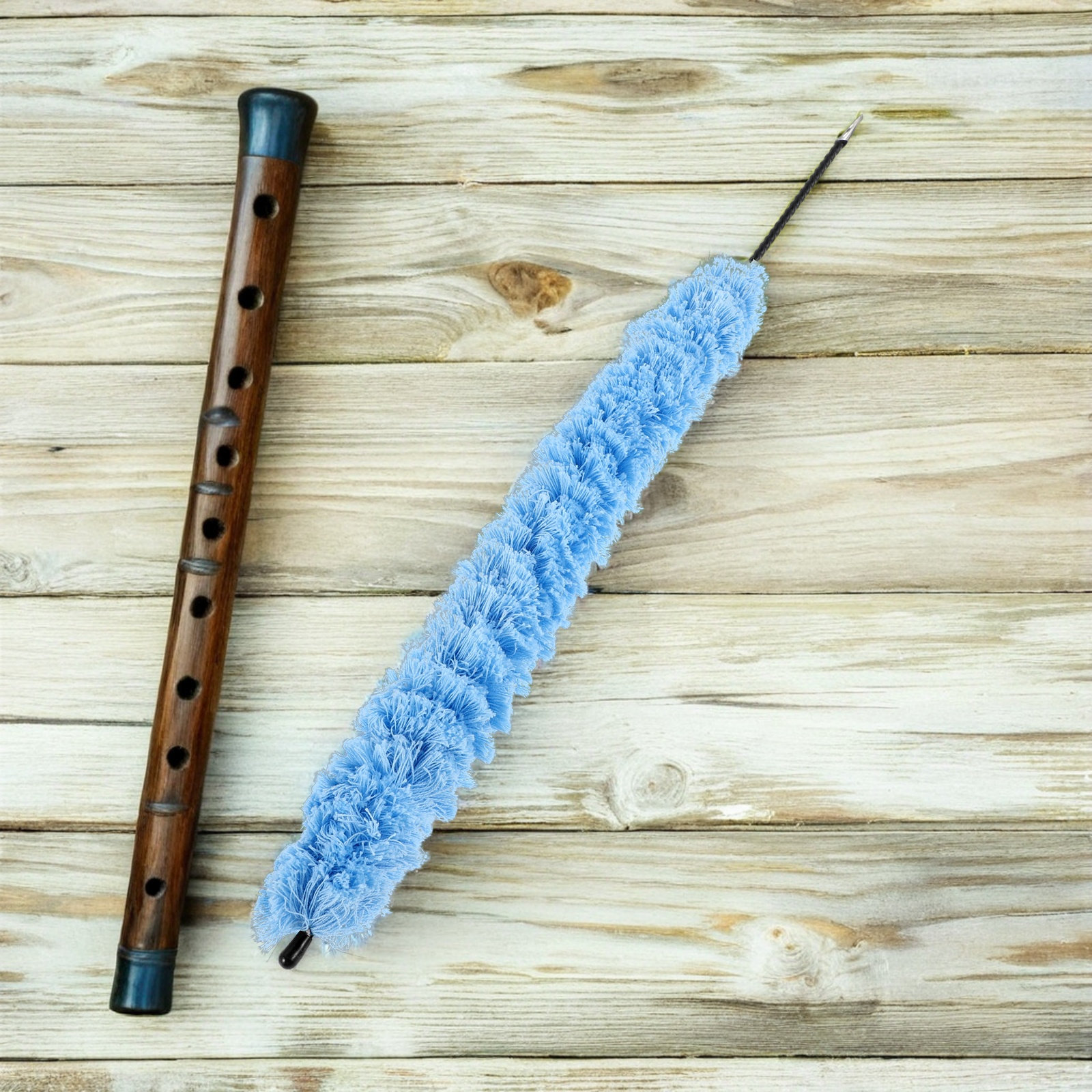 Blue Flute Cleaning Brush Reus - Musical Instrument Kit ulasan dan harga