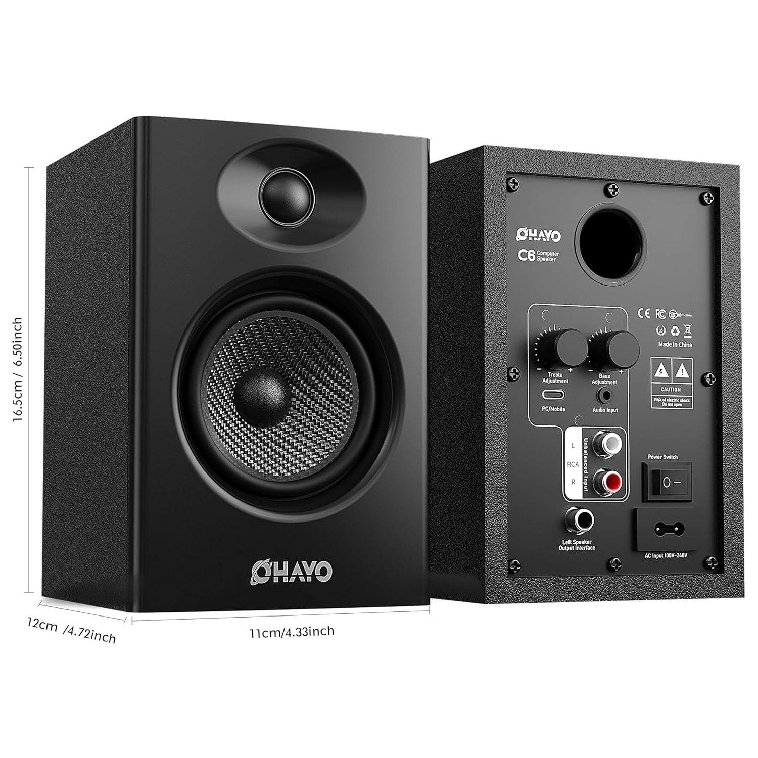 OHAYO 60W Computer Speakers fo - Musical Instrument Vector ulasan dan harga