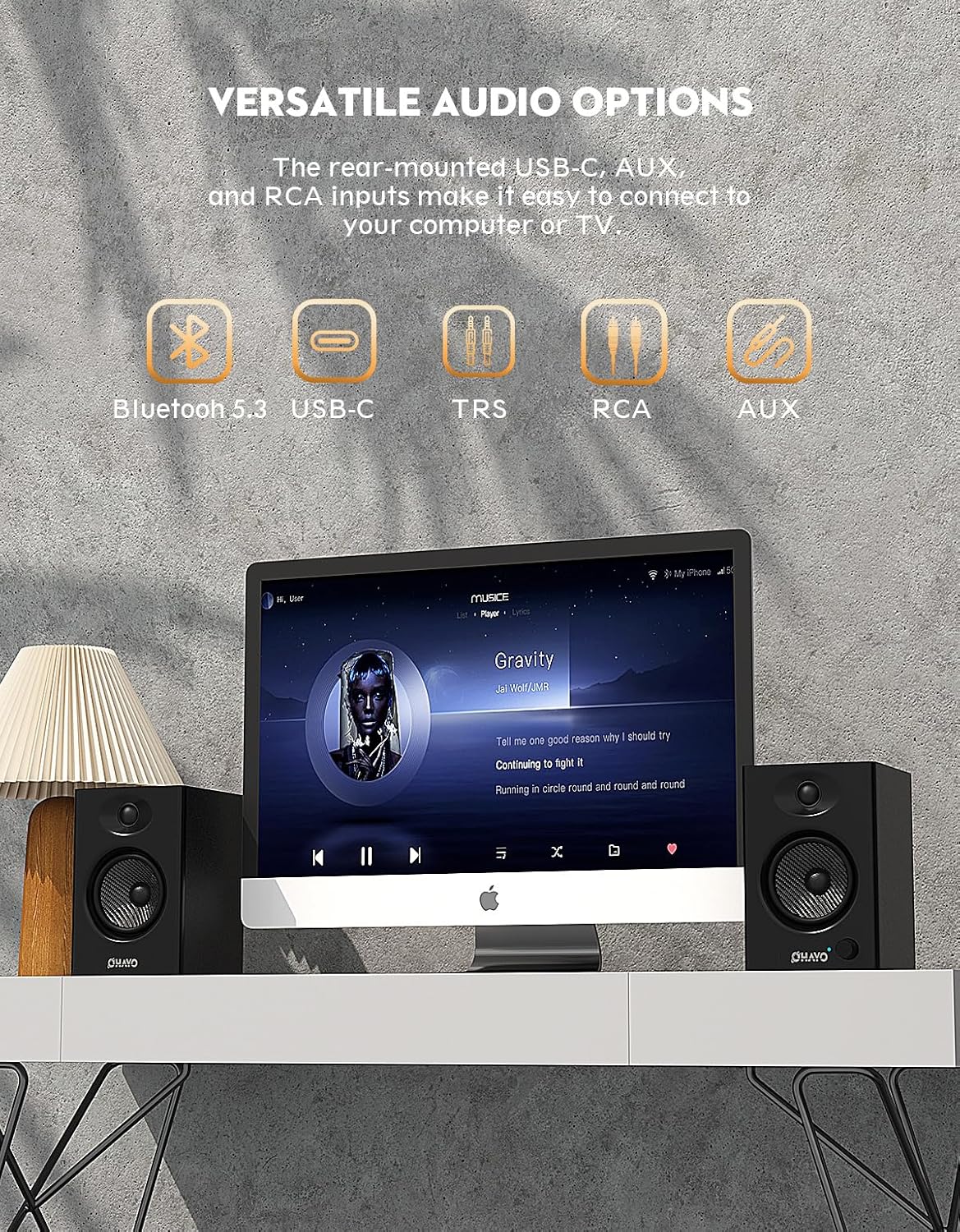 OHAYO 60W Computer Speakers fo - Musical Instrument Vector ulasan dan harga