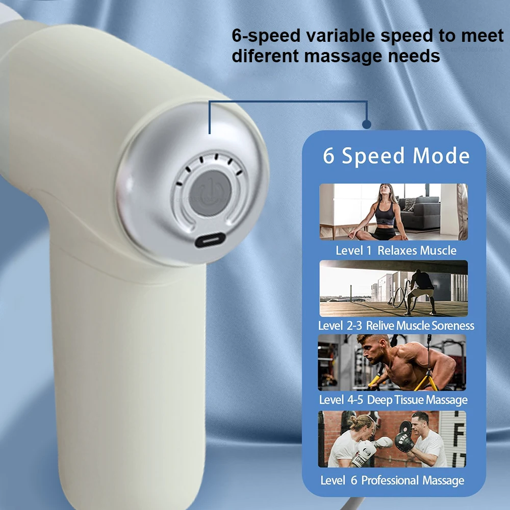 Massage Gun Portable Mini Hand - Vibraslap Percussion ulasan dan harga