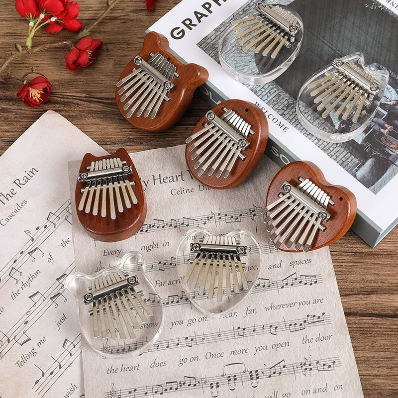 5*7cm 8Key Kalimba Thumb Piano - Musical Instrument Piano ulasan dan harga
