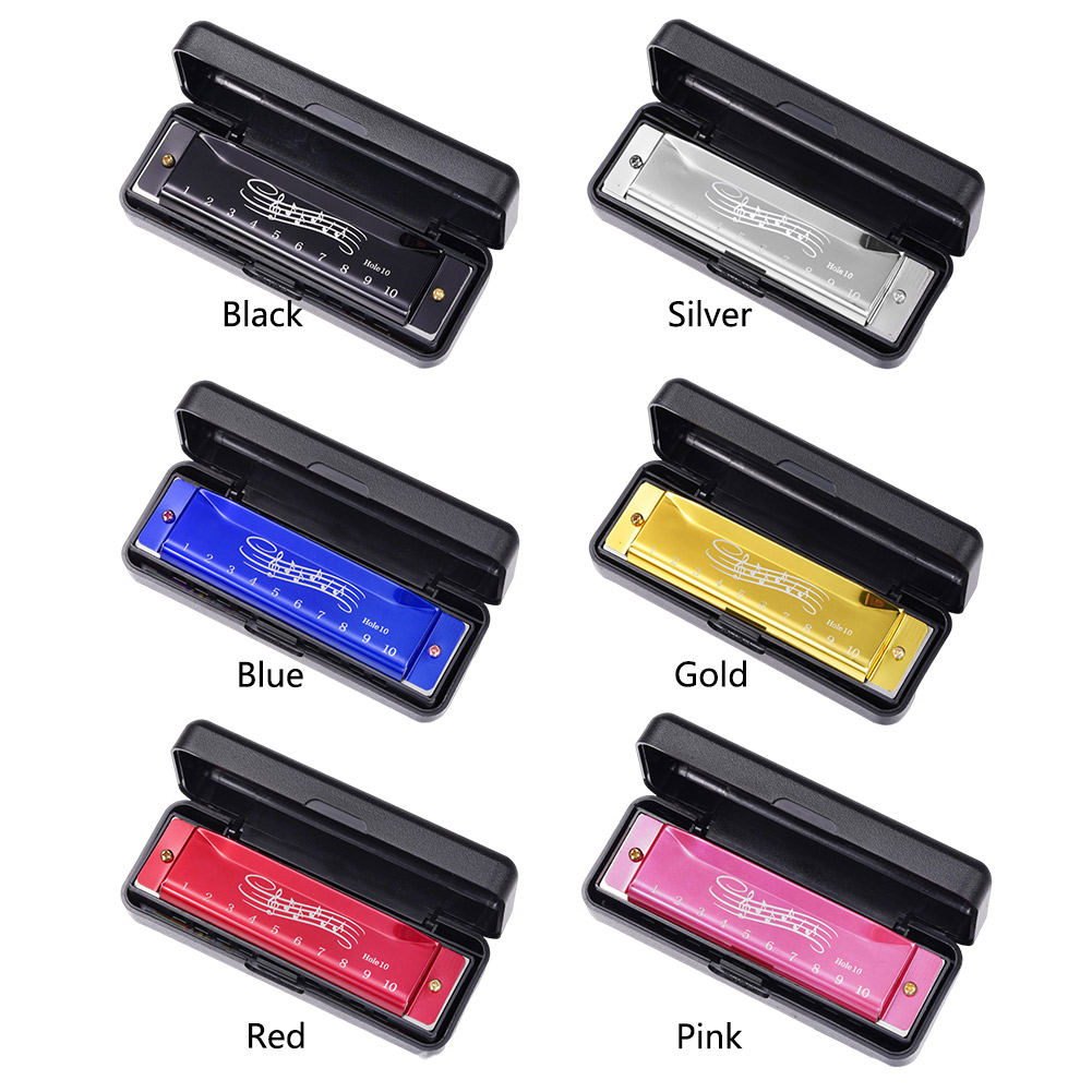 10 Hole 20 Tone Harmonica Port - Musical Instrument Easy To Learn For Adults ulasan dan harga