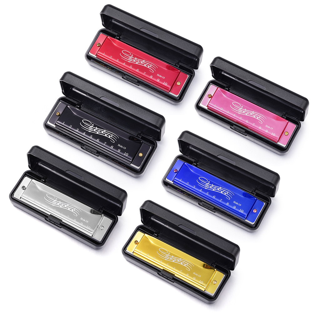 10 Hole 20 Tone Harmonica Port - Musical Instrument Easy To Learn For Adults ulasan dan harga