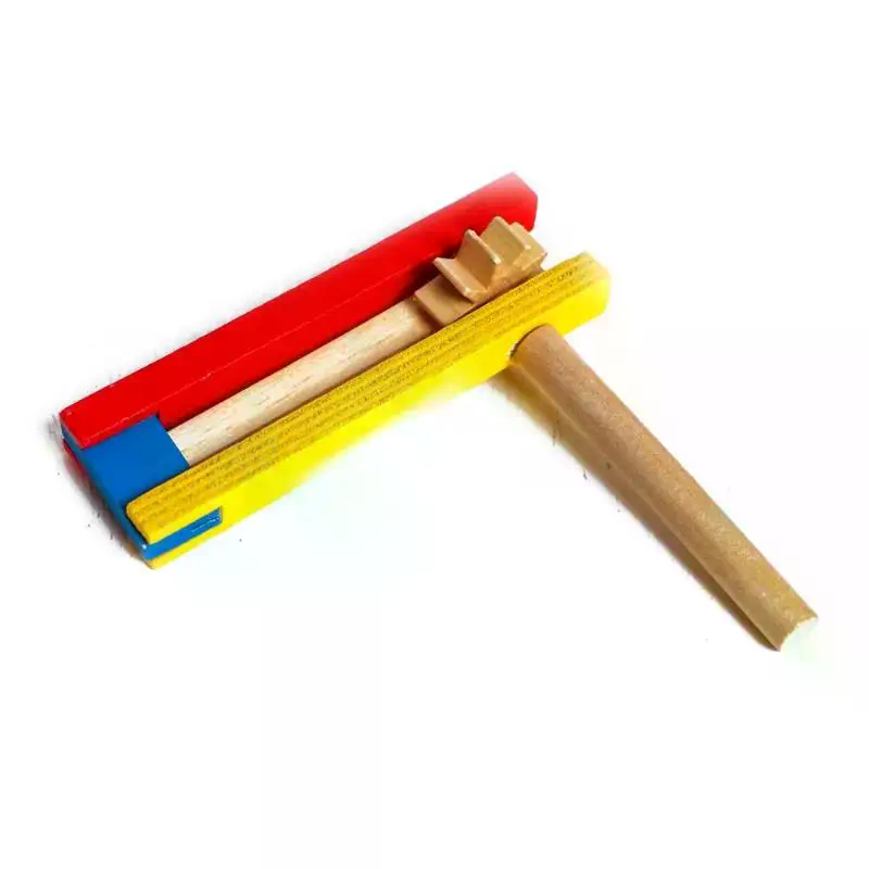 Hot 1Pc Wooden Clapper Kids Rh - Musical Instrument Clapper ulasan dan harga