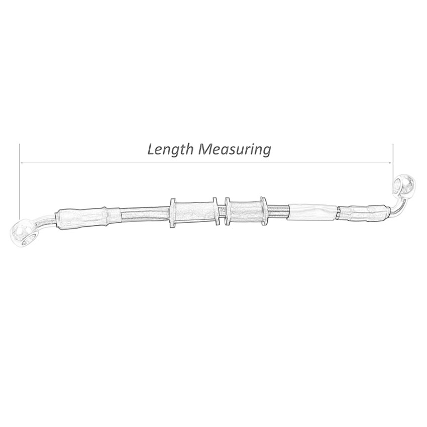 400mm-2400mm Brake Hose Hydrau - Musical Instrument Banjo ulasan dan harga