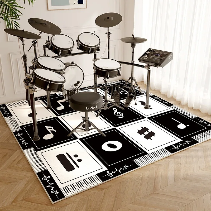 Drum Rug Soundproof Non-slip F - Musical Instrument Online ulasan dan harga
