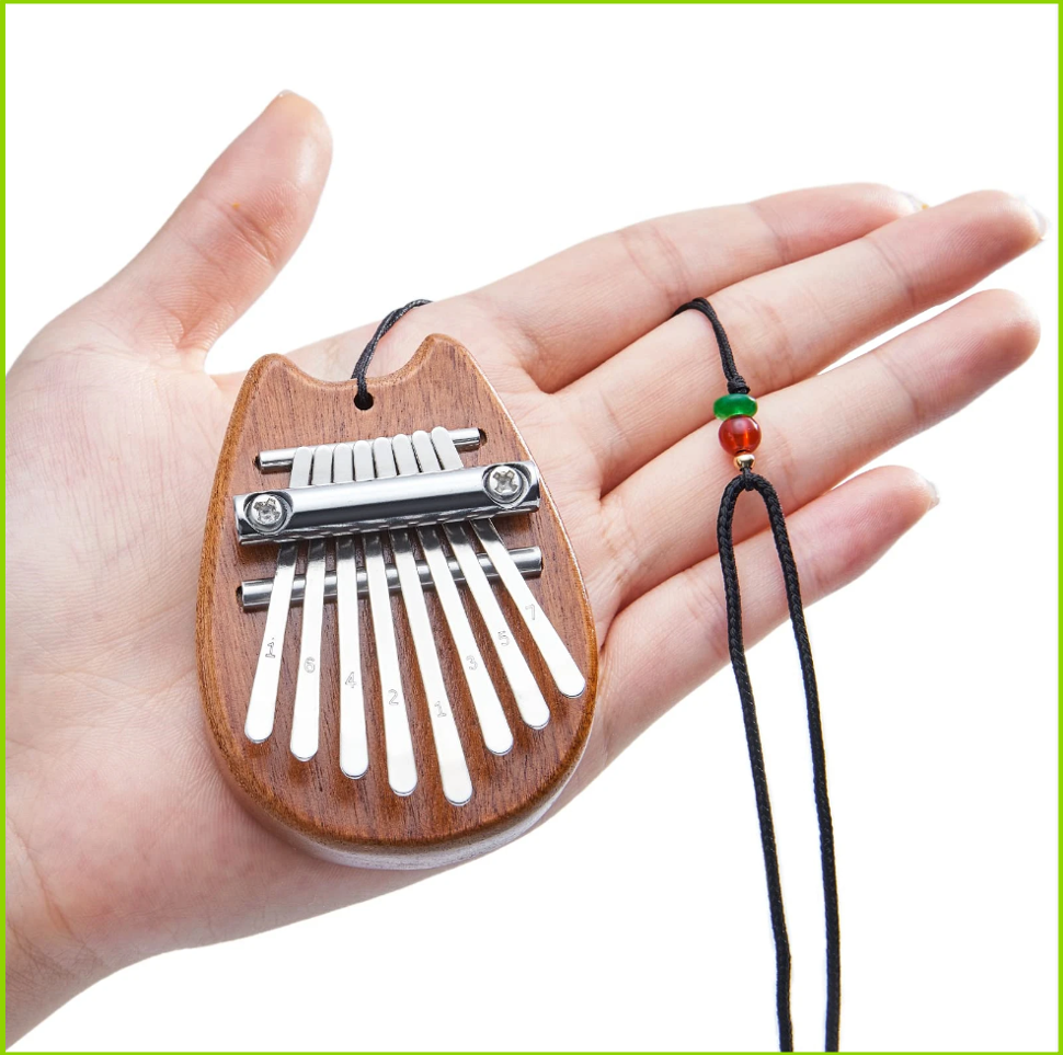 Mini Kalimba 8 Key Thumb Piano - Musical Instrument Piano ulasan dan harga