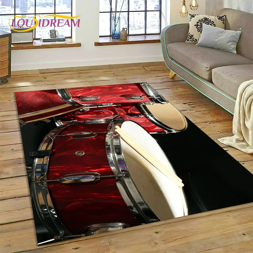 3D Drum Kit Drum Stand Set Mus - Musical Instrument Online ulasan dan harga