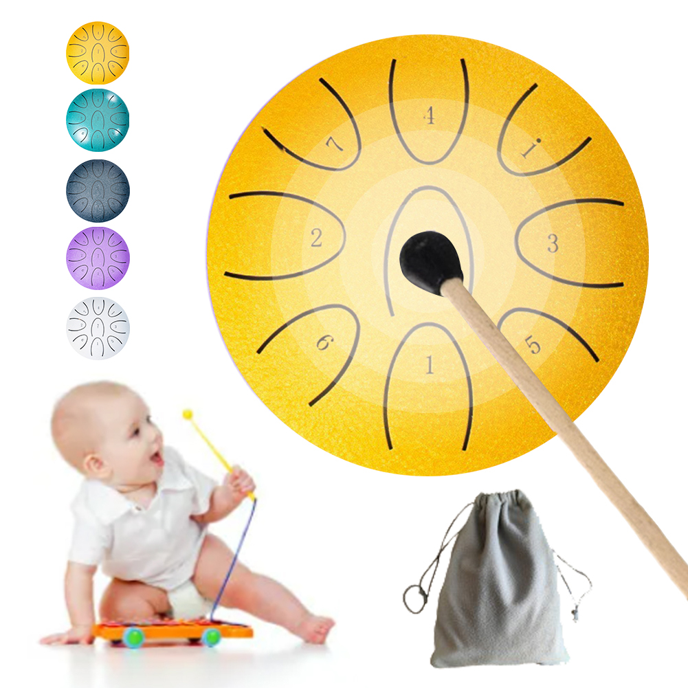 Steel Tongue Drum Portable Rai - Musical Instrument Kit ulasan dan harga