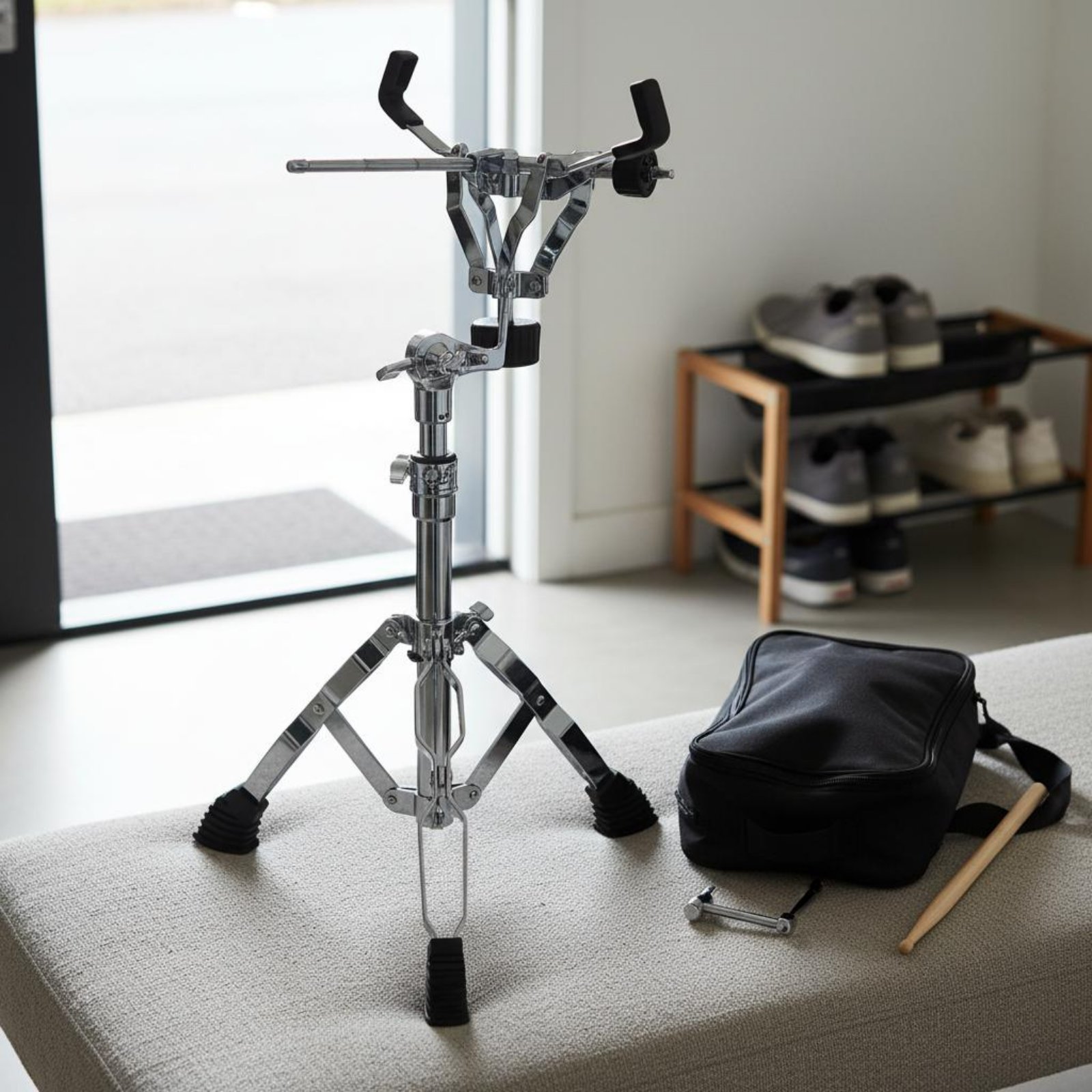 Snare Drum Stand Foldable Prac - Musical Instrument Drum ulasan dan harga